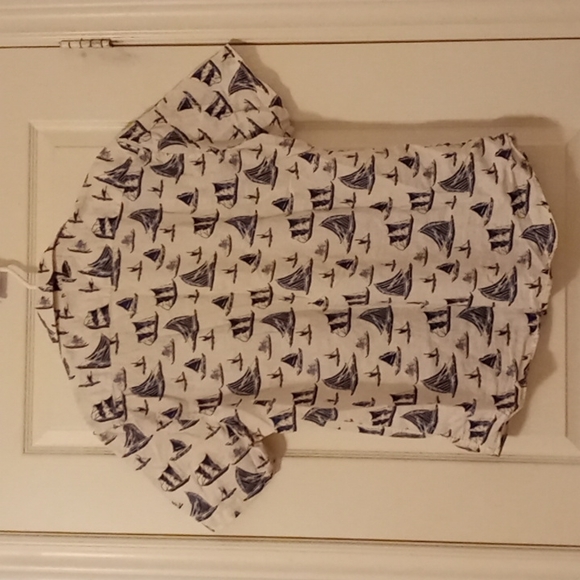 Sailboat print collared button shirt - Picture 2 of 3